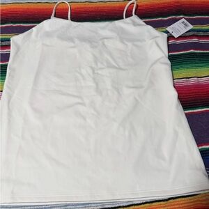 Nine West Classic White Camisole Top